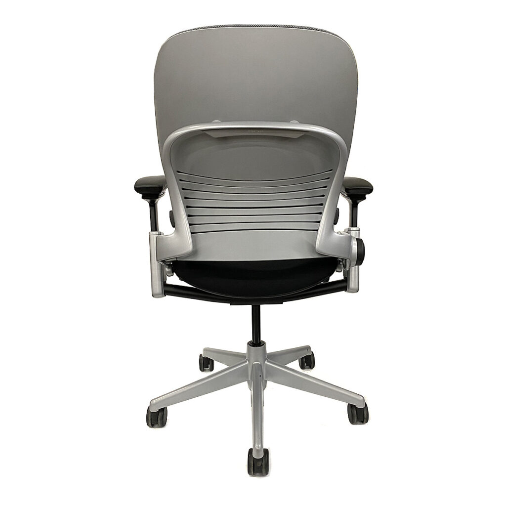 Steelcase Leap V2 Platinum Frame 3D Knit reupholstered Park Avenue