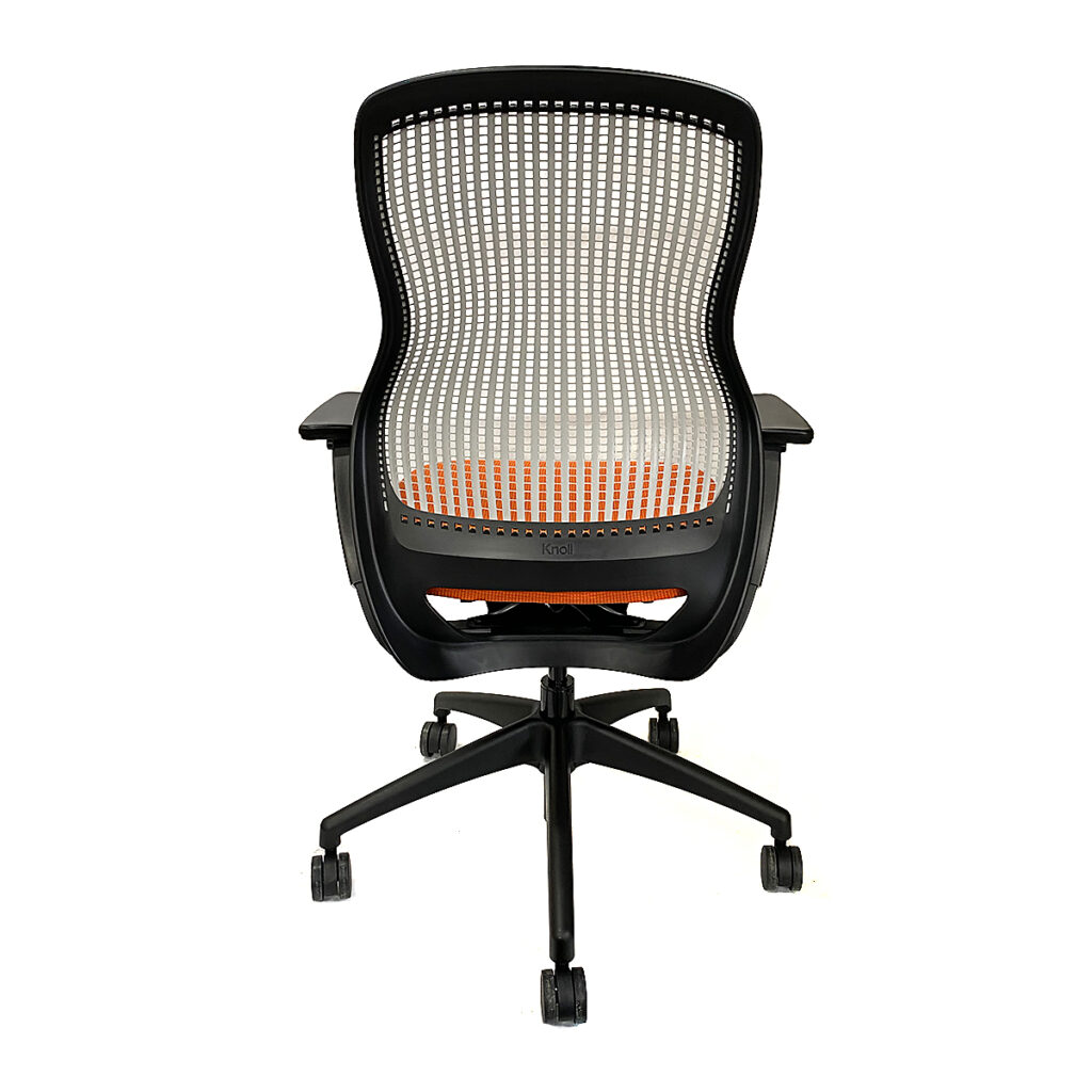 Knoll Regeneration Chair BlackOrange Park Avenue Seating
